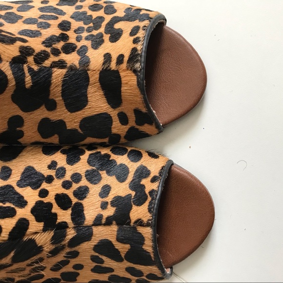NAUGHTY MONKEY Leopard Wedge shoes - Picture 4 of 16